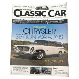 Hemmings Classic Car Magazine Chrysler Station Wagons 1949‑1959 Canvas‑Covered